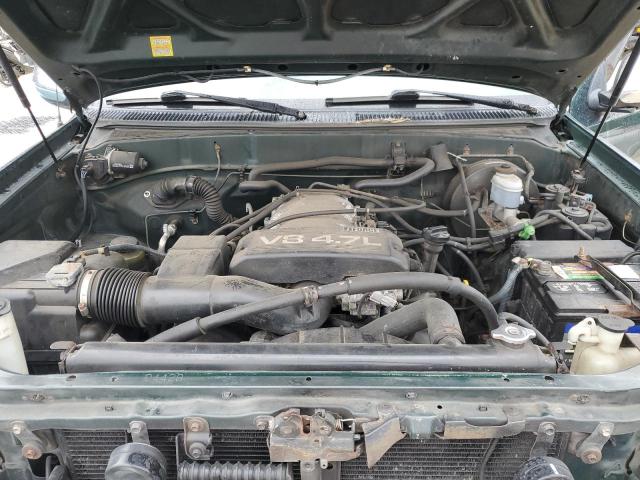 5TBBT44181S154375 - 2001 TOYOTA TUNDRA ACCESS CAB მწვანე ფოტო 11