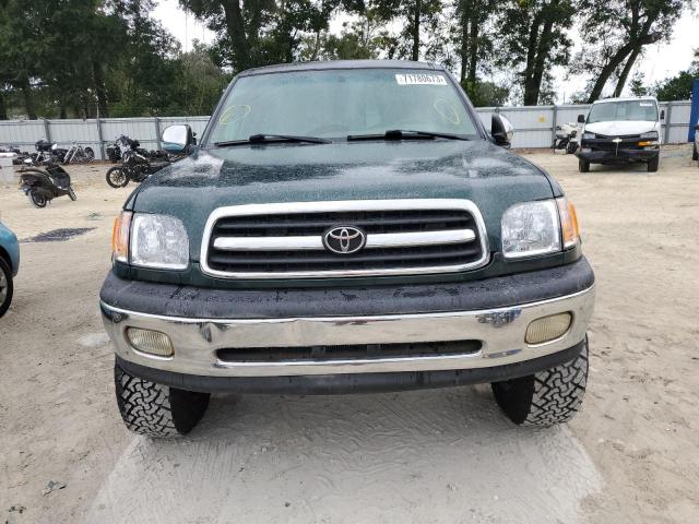 5TBBT44181S154375 - 2001 TOYOTA TUNDRA ACCESS CAB მწვანე ფოტო 5