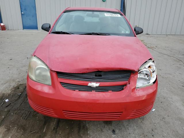 1G1AK15F567653529 - 2006 CHEVROLET COBALT LS RED photo 5