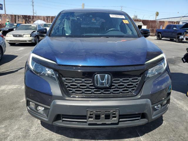 5FNYF7H5XMB011184 - 2021 HONDA PASSPORT EXL BLUE photo 5