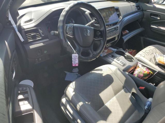 5FNYF7H5XMB011184 - 2021 HONDA PASSPORT EXL BLUE photo 8