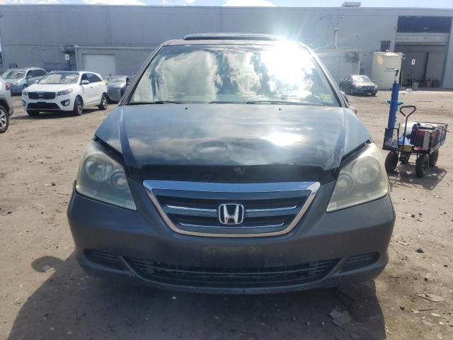 5FNRL38795B033539 - 2005 HONDA ODYSSEY EXL GRAY photo 5
