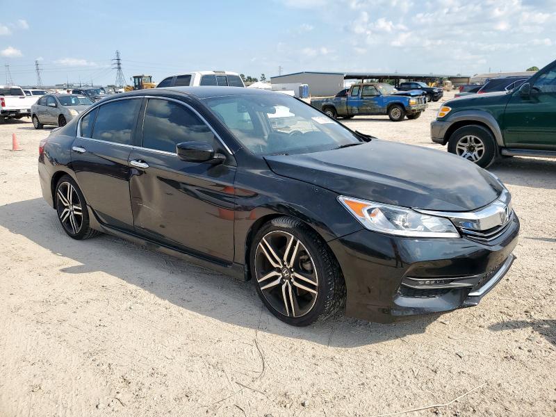 1HGCR2F61GA246099 - 2016 HONDA ACCORD SPORT 黑色 照片 4