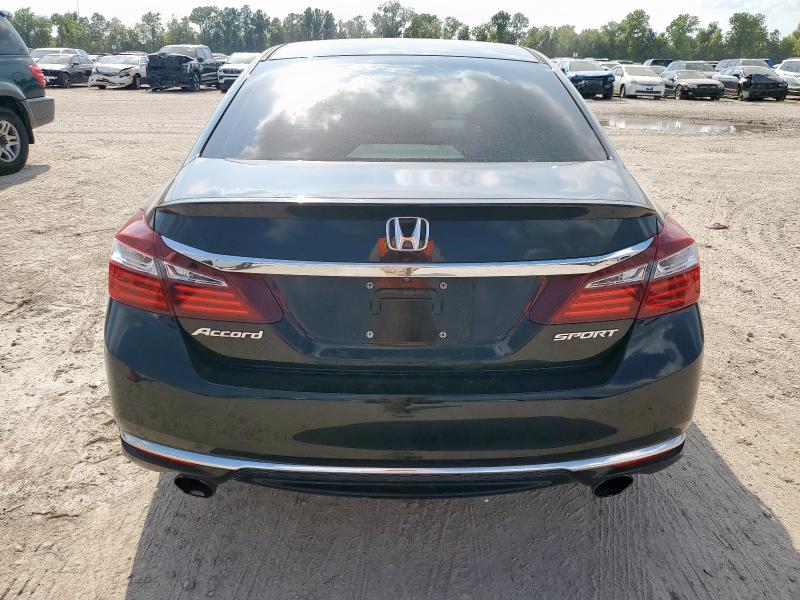 1HGCR2F61GA246099 - 2016 HONDA ACCORD SPORT 黑色 照片 6