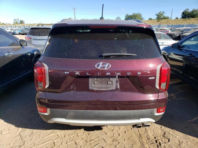 KM8R3DHE6NU429323 - 2022 HYUNDAI PALISADE SEL MAROON photo 6