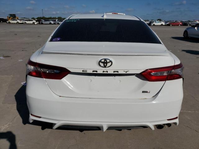 4T1B11HK8KU839547 - 2019 TOYOTA CAMRY L WHITE photo 6