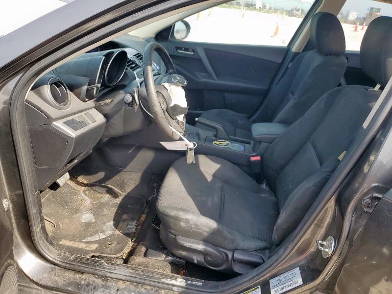 JM1BL1L78D1719608 - 2013 MAZDA 3 I გრაფიტი ფოტო 7