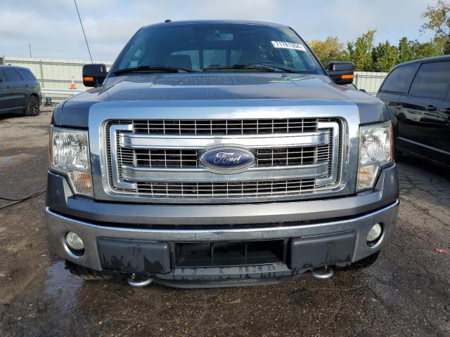 1FTFW1EF6EFB75806 - 2014 FORD F150 SUPERCREW GRAY photo 5