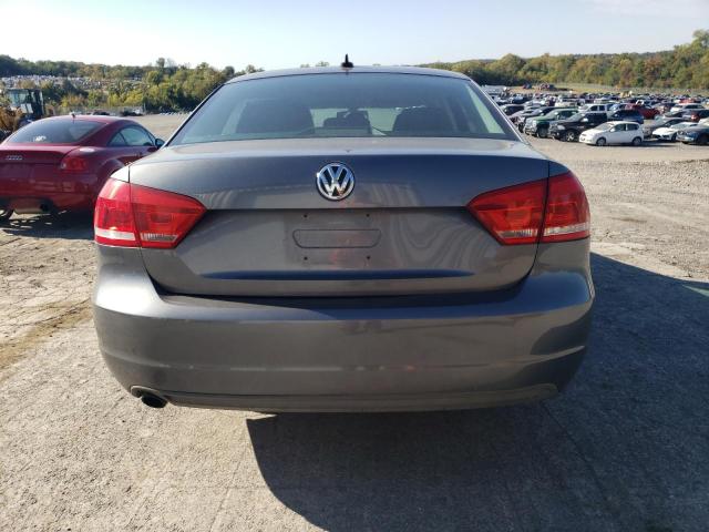 1VWBP7A36CC016158 - 2012 VOLKSWAGEN PASSAT SE GRAY photo 6