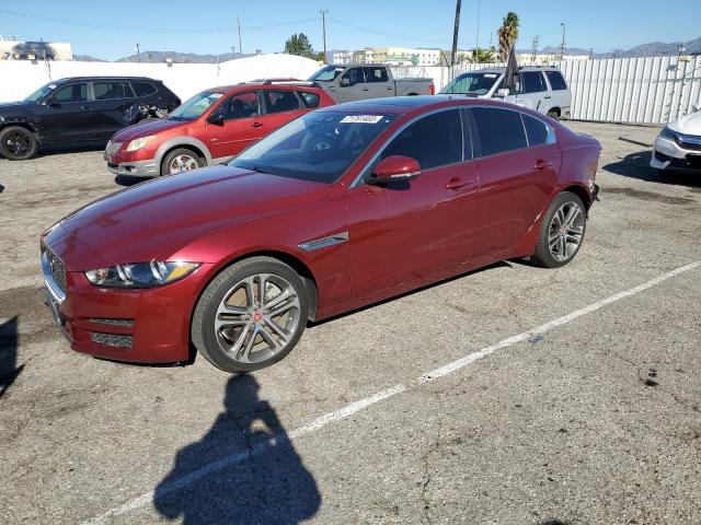 SAJAD4BV7HCP11506 - 2017 JAGUAR XE PREMIUM RED photo 1