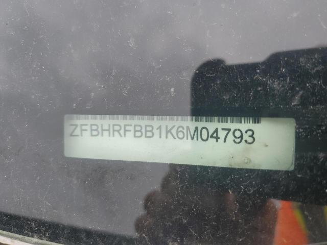 ZFBHRFBB1K6M04793 - 2019 RAM PROMASTER SLT Білий фото 12