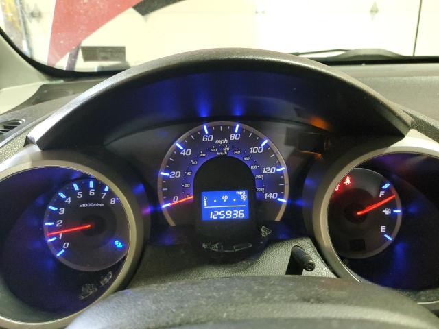 JHMGE8H55BS005022 - 2011 HONDA FIT SPORT RED photo 9