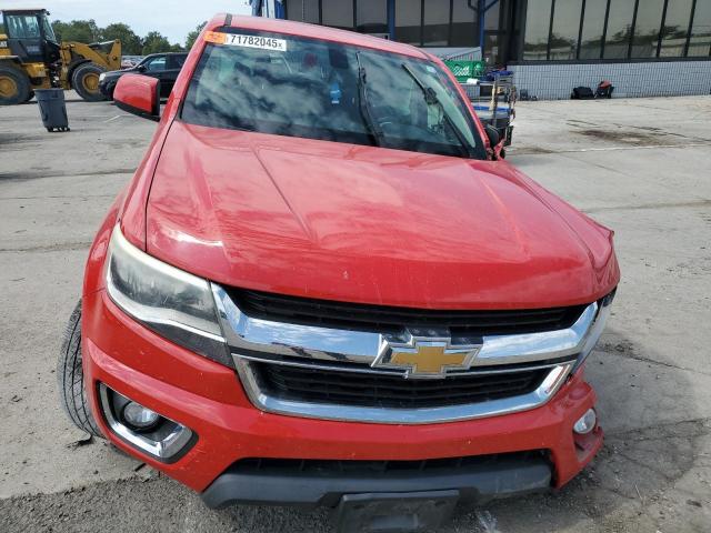 1GCGSBE37F1114815 - 2015 CHEVROLET COLORADO LT RED photo 5