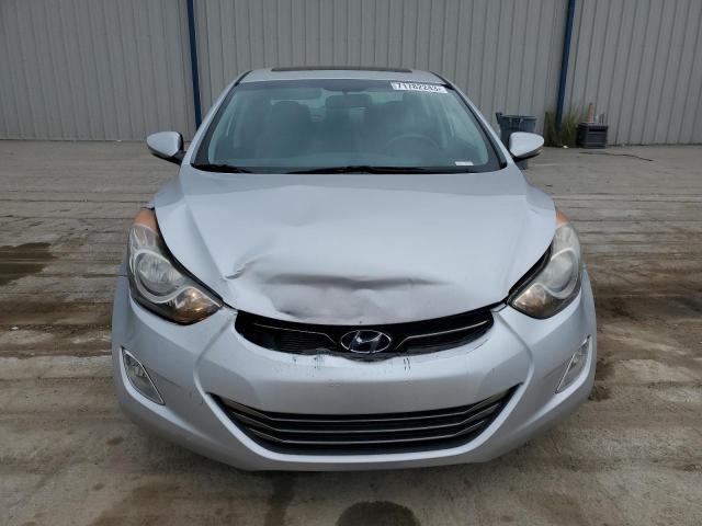 KMHDH4AE4CU268277 - 2012 HYUNDAI ELANTRA GLS SILVER photo 5