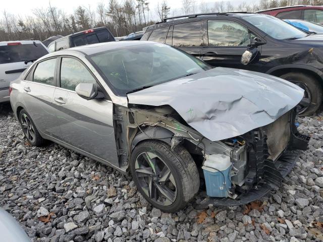 5NPLN4AG6MH031229 - 2021 HYUNDAI ELANTRA SEL SILVER photo 4