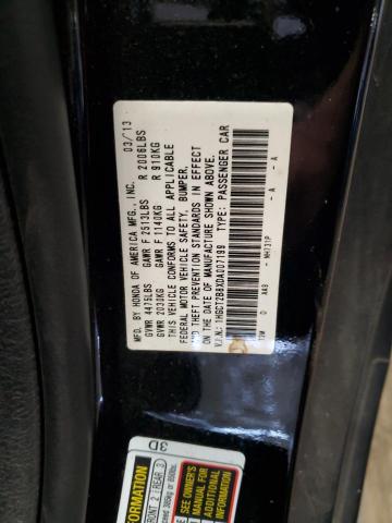 1HGCT2B8XDA007199 - 2013 HONDA ACCORD EXL Қара фото 12