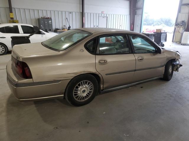 2G1WF55E729179438 - 2002 CHEVROLET IMPALA BEIGE photo 3