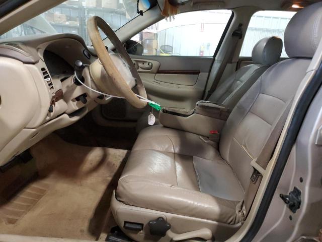 2G1WF55E729179438 - 2002 CHEVROLET IMPALA BEIGE photo 7