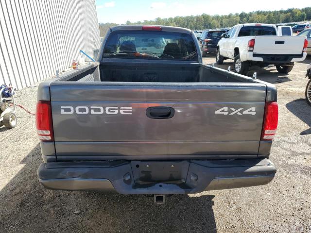 1B7GG12X52S641520 - 2002 DODGE DAKOTA BASE GRAY photo 6