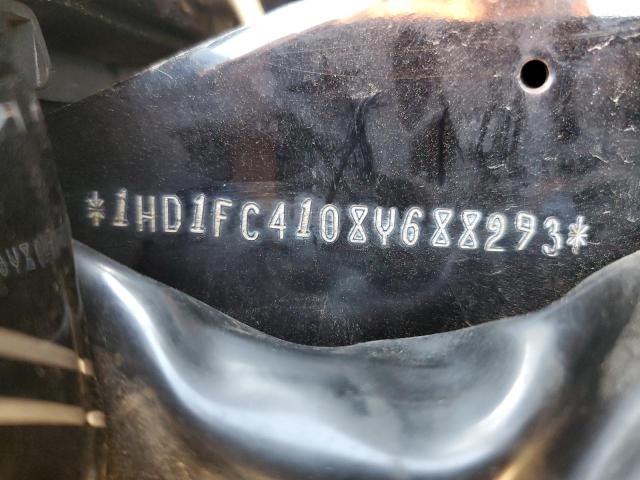 1HD1FC4108Y688293 - 2008 HARLEY-DAVIDSON FLHTCUI BLACK photo 8