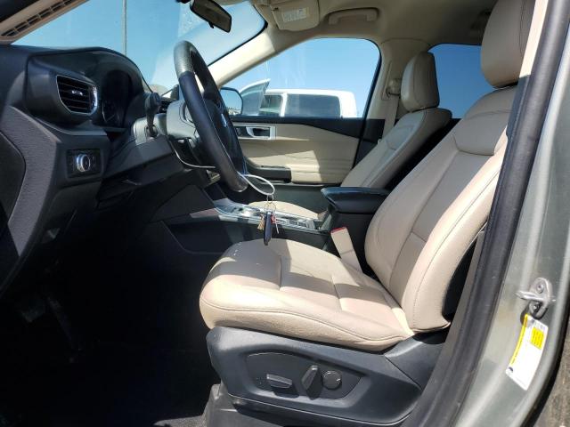 1FMSK7DH3LGB71280 - 2020 FORD EXPLORER XLT მწვანე ფოტო 7