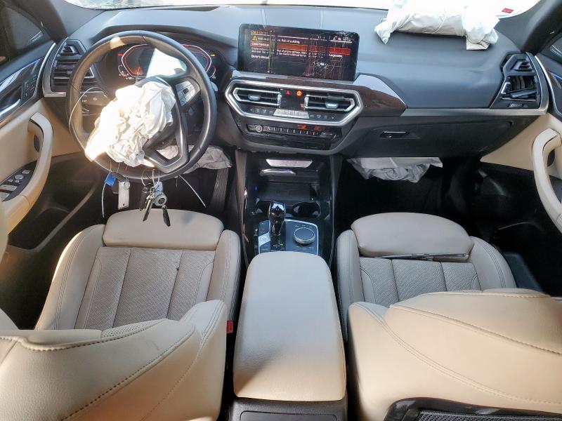 5UX43DP08R9W77732 - 2024 BMW X3 SDRIVE30I BLACK photo 8