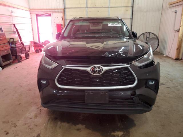 5TDHZRBH9MS157352 - 2021 TOYOTA HIGHLANDER XLE შავი ფოტო 5
