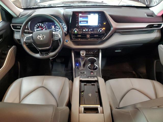 5TDHZRBH9MS157352 - 2021 TOYOTA HIGHLANDER XLE შავი ფოტო 8