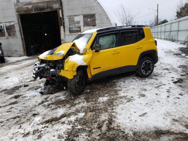 ZACCJBCT9GPC67430 - 2016 JEEP RENEGADE TRAILHAWK YELLOW photo 1