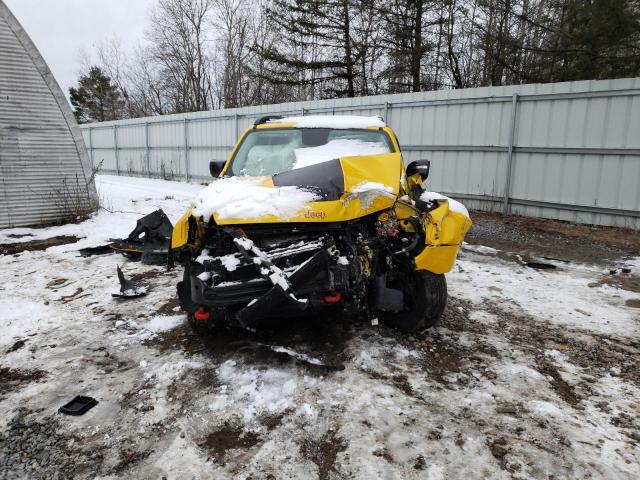 ZACCJBCT9GPC67430 - 2016 JEEP RENEGADE TRAILHAWK YELLOW photo 5