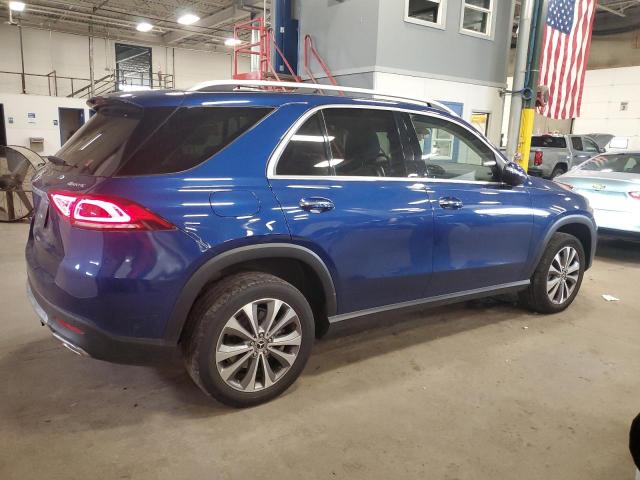 4JGFB4KB1LA246172 - 2020 MERCEDES-BENZ GLE 350 4MATIC BLUE photo 3