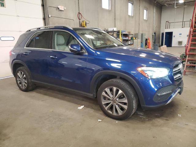 4JGFB4KB1LA246172 - 2020 MERCEDES-BENZ GLE 350 4MATIC BLUE photo 4