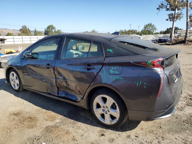 JTDKARFU3J3548191 - 2018 TOYOTA PRIUS CHARCOAL photo 2