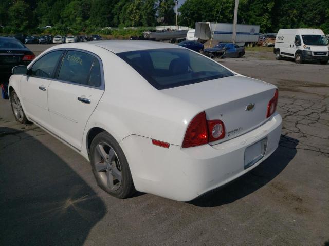 1G1ZC5EUXCF369403 - 2012 CHEVROLET MALIBU 1LT 白色 照片 3