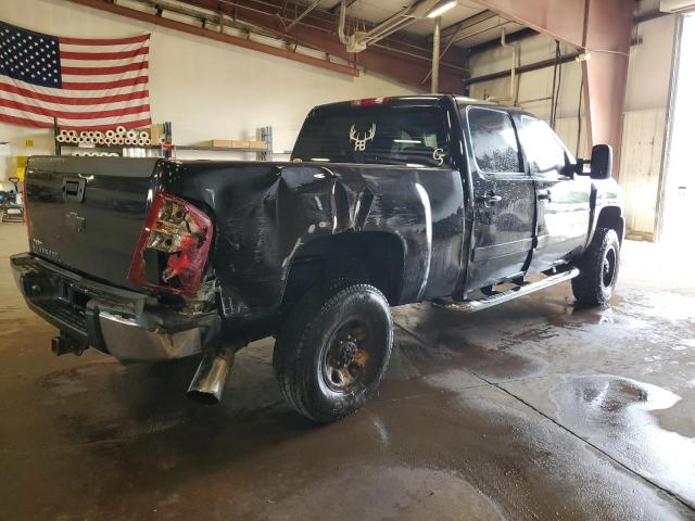 1GCHK23688F195721 - 2008 CHEVROLET SILVERADO K2500 HEAVY DUTY BLACK photo 3