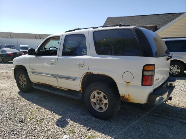 1GKEK13T25J168658 - 2005 GMC YUKON WHITE photo 2