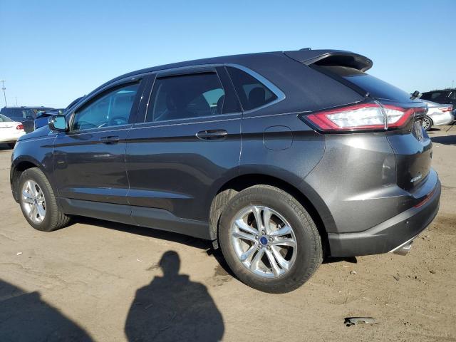2FMPK4J86HBC18311 - 2017 FORD EDGE SEL GRAY photo 2