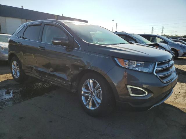 2FMPK4J86HBC18311 - 2017 FORD EDGE SEL GRAY photo 4