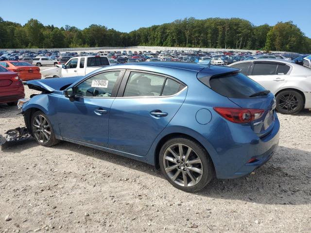 3MZBN1M38JM195247 - 2018 MAZDA 3 GRAND TOURING Көк фото 2