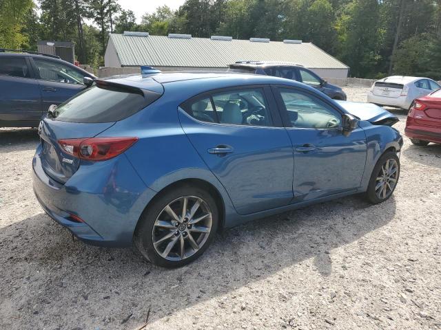 3MZBN1M38JM195247 - 2018 MAZDA 3 GRAND TOURING Көк фото 3