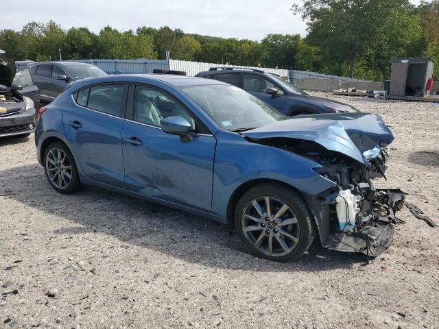 3MZBN1M38JM195247 - 2018 MAZDA 3 GRAND TOURING Көк фото 4