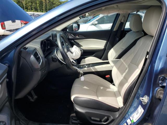3MZBN1M38JM195247 - 2018 MAZDA 3 GRAND TOURING Көк фото 7