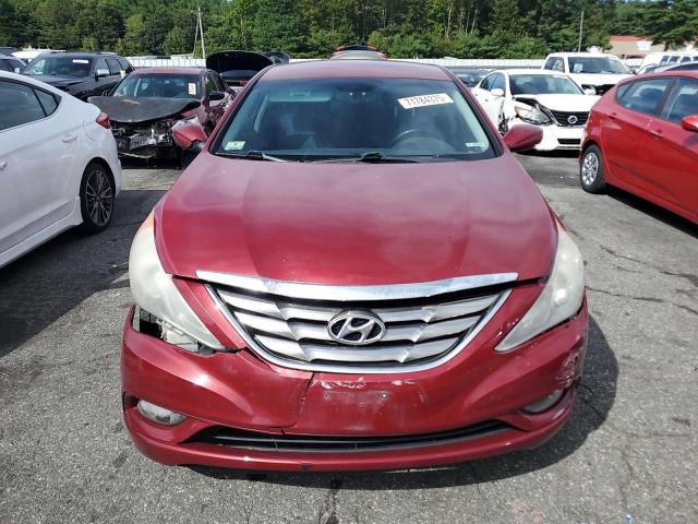5NPEC4ACXBH126210 - 2011 HYUNDAI SONATA SE RED photo 5