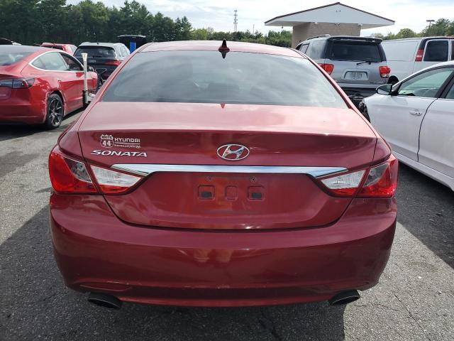 5NPEC4ACXBH126210 - 2011 HYUNDAI SONATA SE RED photo 6