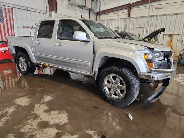 1GCHTDFE6C8105748 - 2012 CHEVROLET COLORADO LT SILVER photo 4