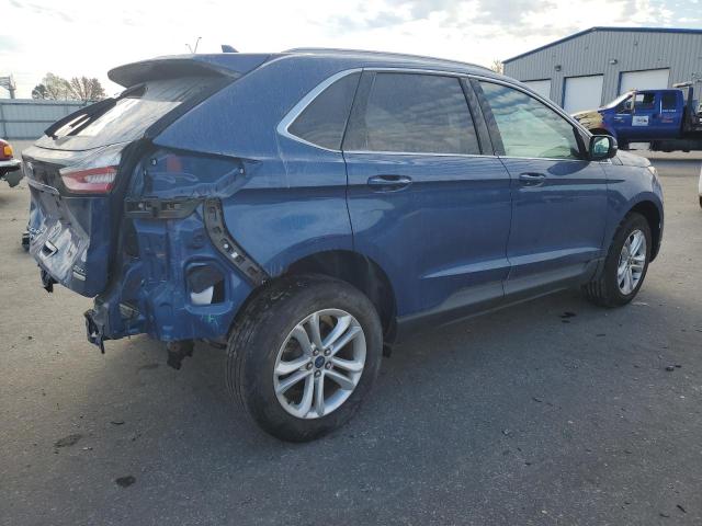 2FMPK3J92LBA80522 - 2020 FORD EDGE SEL BLUE photo 3