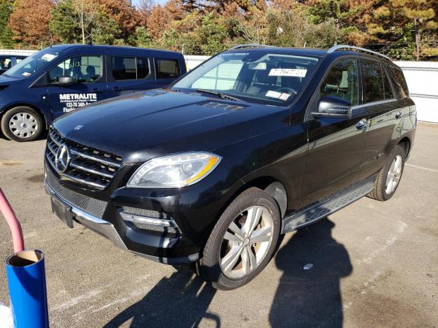 4JGDA5HB1DA107829 - 2013 MERCEDES-BENZ ML 350 4MATIC BLACK photo 1