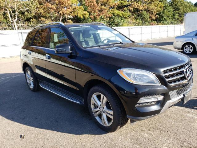 4JGDA5HB1DA107829 - 2013 MERCEDES-BENZ ML 350 4MATIC BLACK photo 4