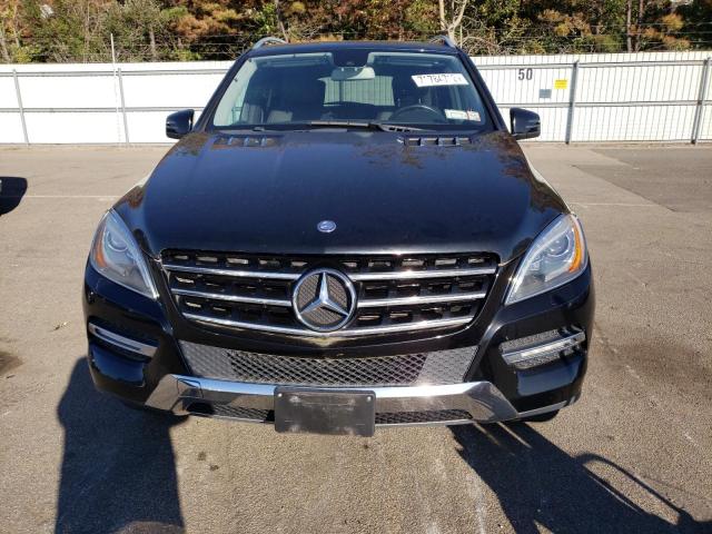 4JGDA5HB1DA107829 - 2013 MERCEDES-BENZ ML 350 4MATIC BLACK photo 5