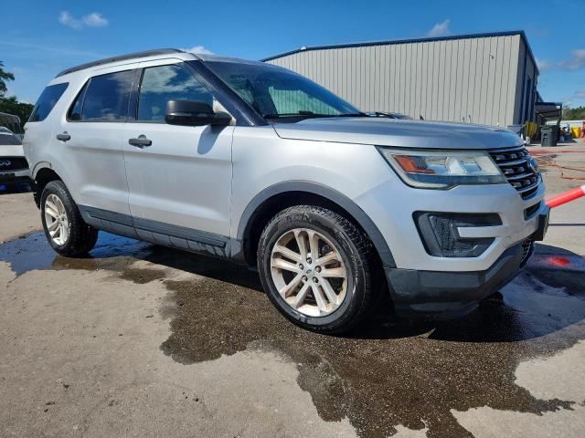 1FM5K8BH2GGA73966 - 2016 FORD EXPLORER SILVER photo 4